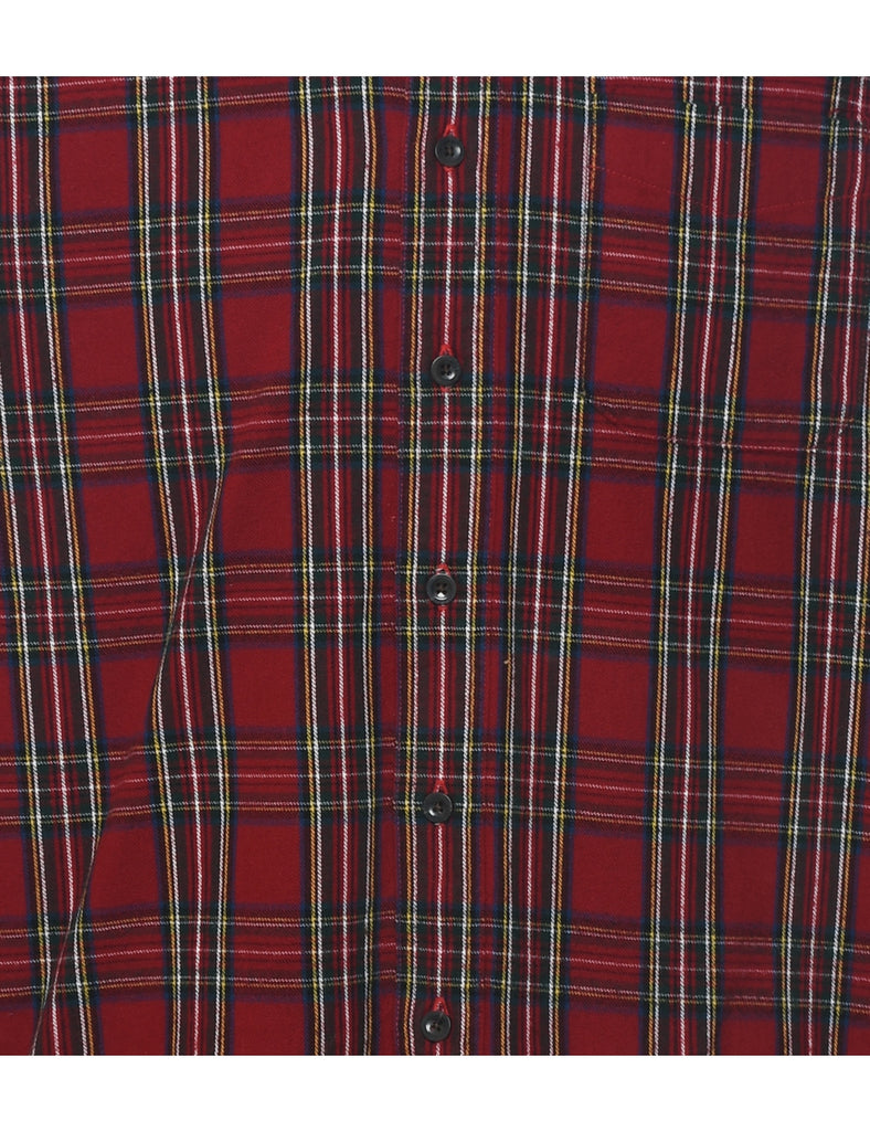 L.L. Bean Checked Shirt - L
