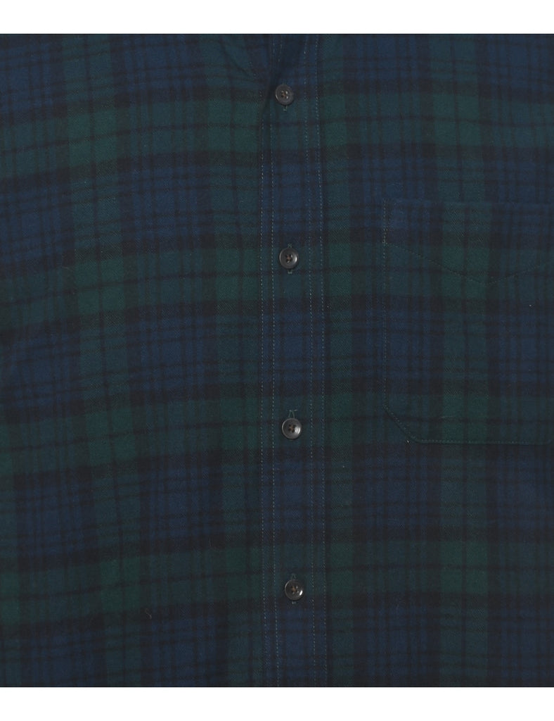 L.L. Bean Checked Shirt - M