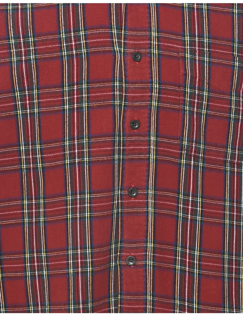 L.L. Bean Checked Shirt - M