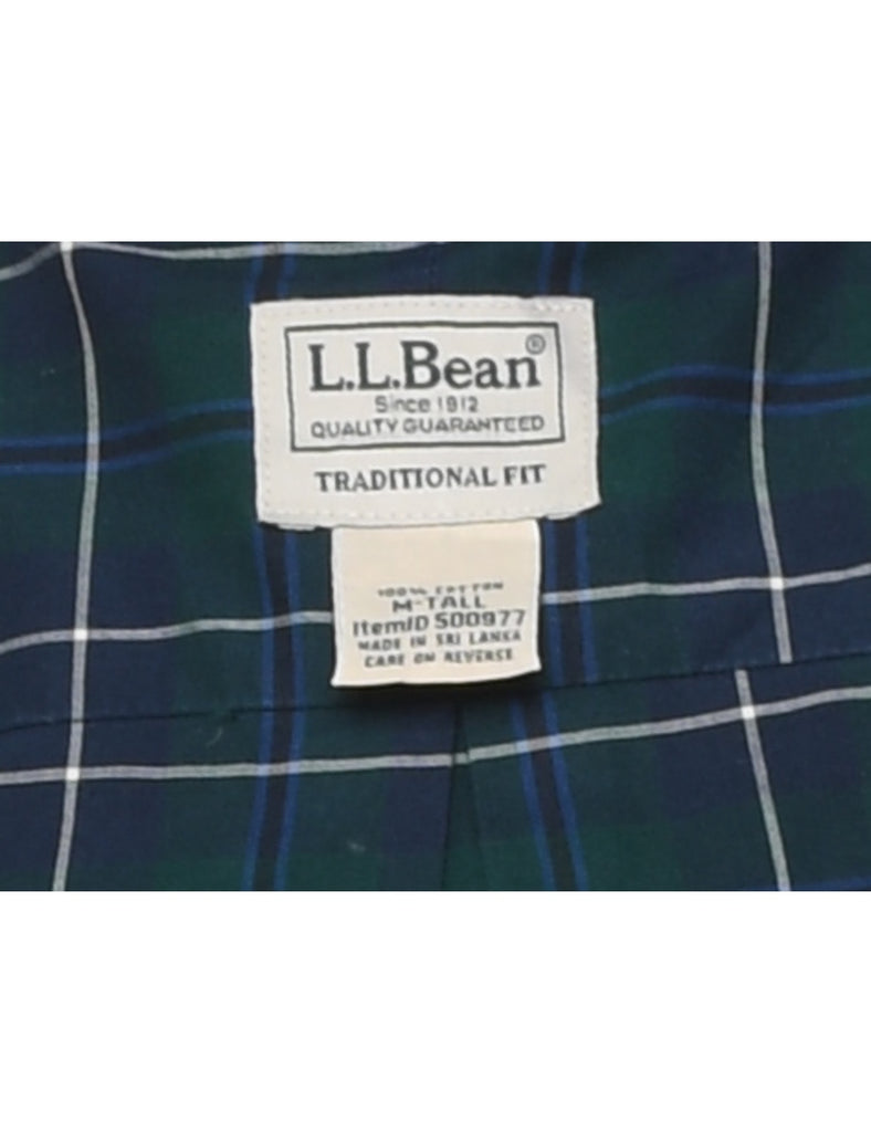 L.L. Bean Checked Shirt - M