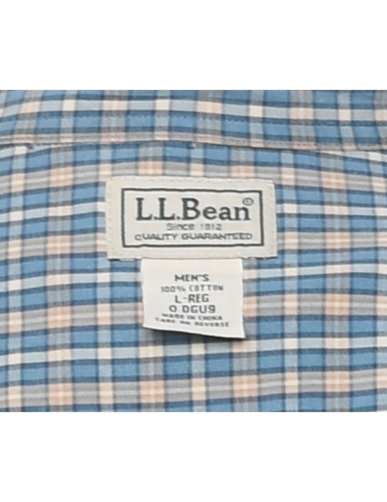 L.L. Bean Checked Shirt - L