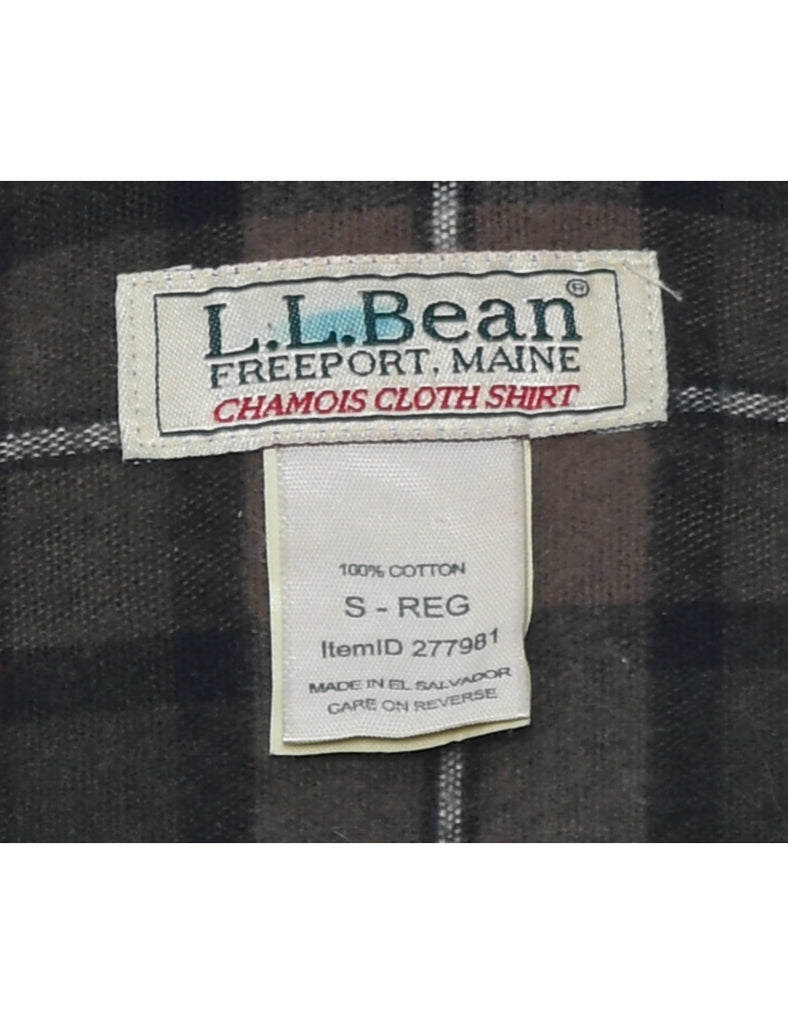 L.L. Bean Checked Shirt - S