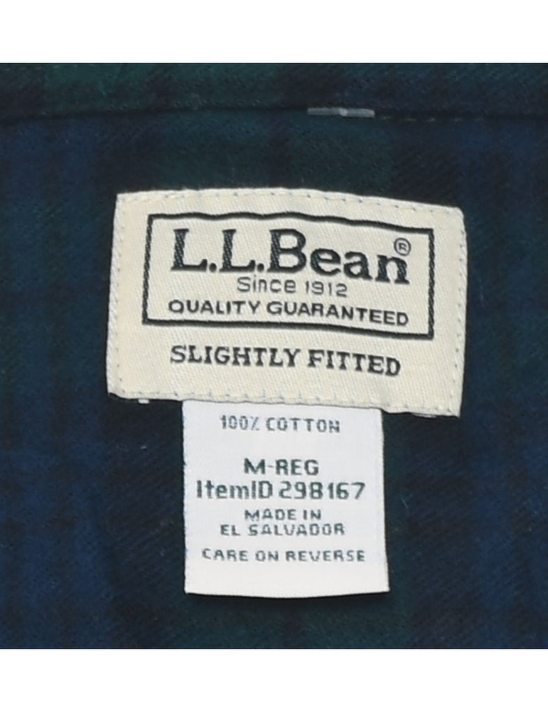 L.L. Bean Checked Shirt - M