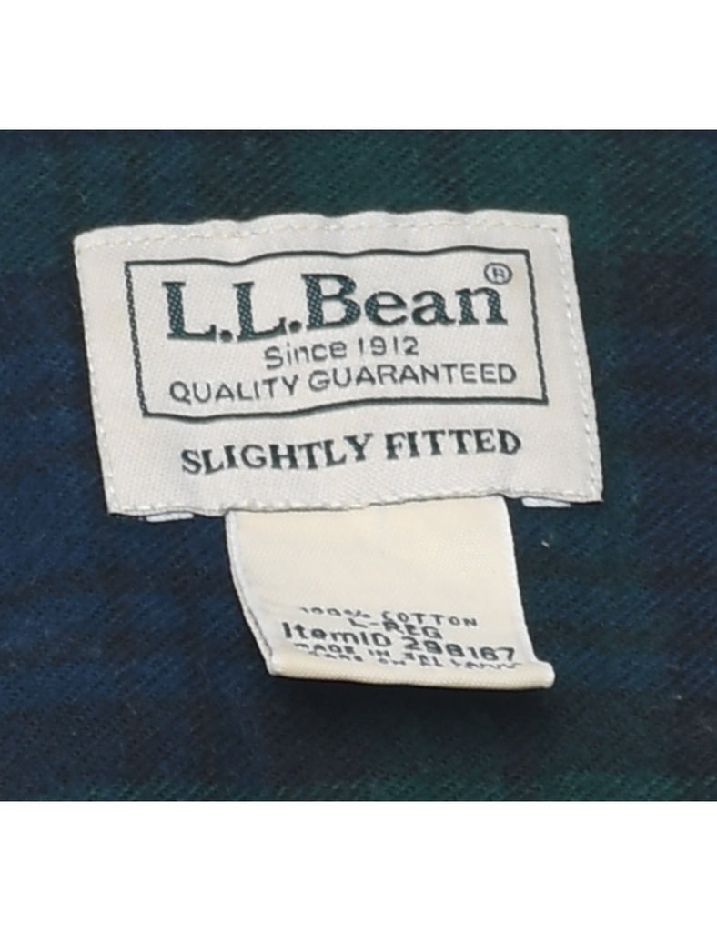 L.L. Bean Checked Shirt - L