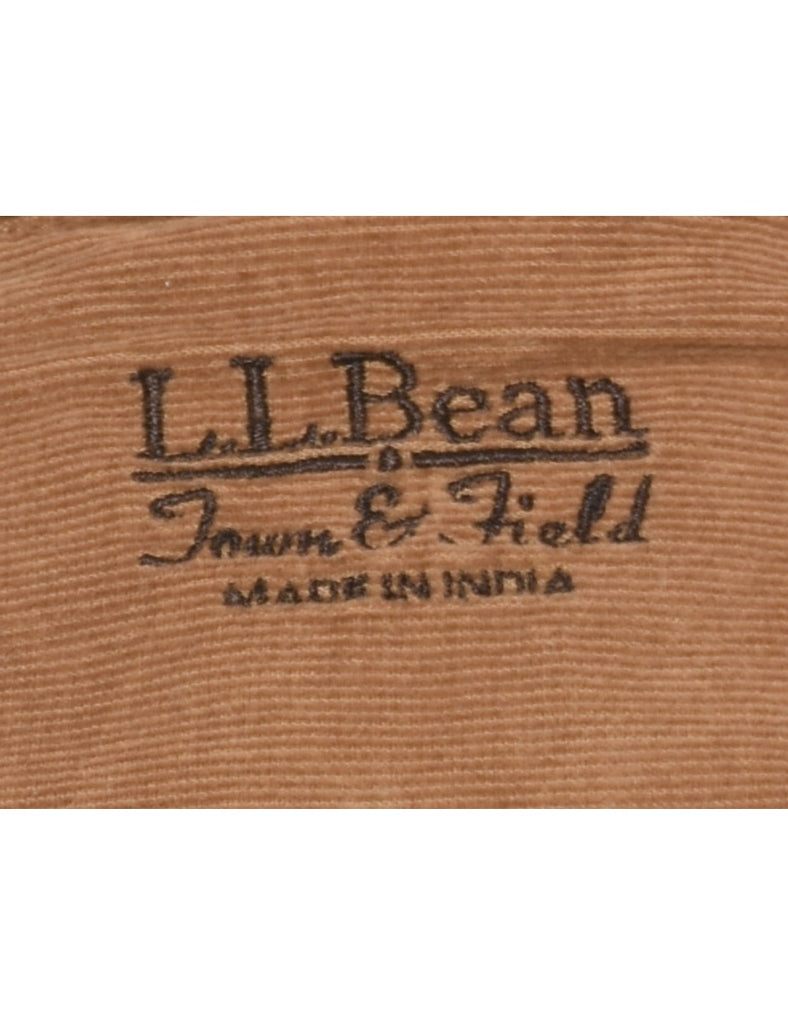 L.L. Bean Checked Shirt - L