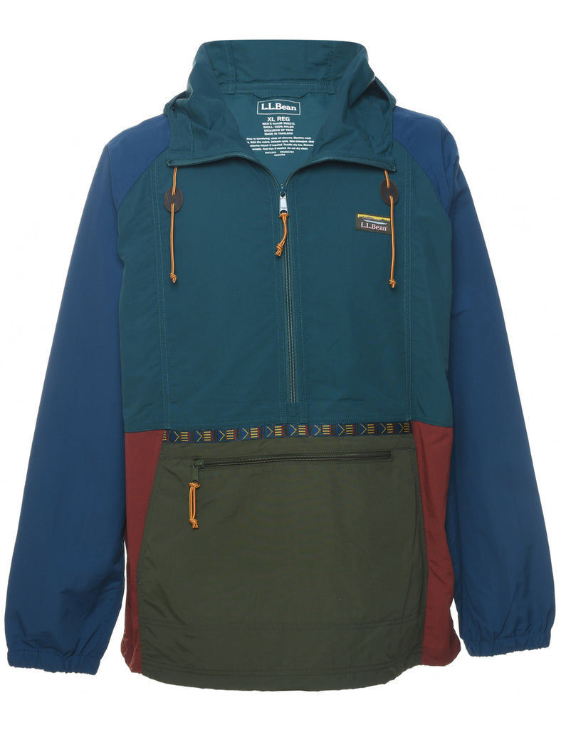 L.L. Bean Colour Block Anorak - XL