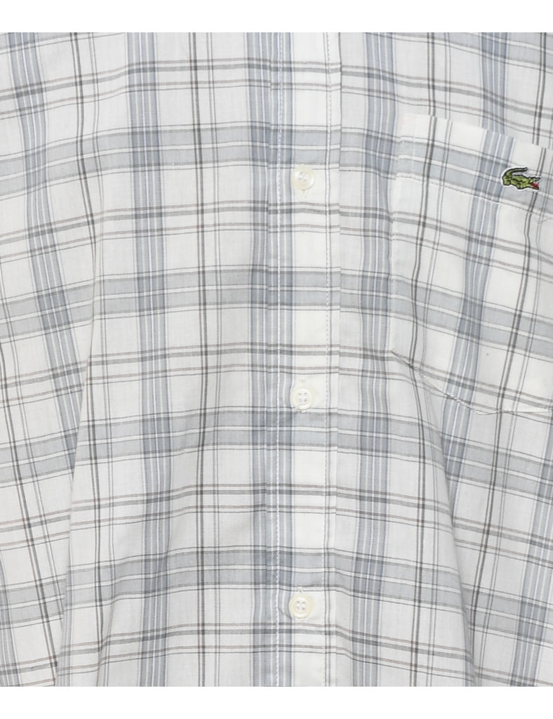 Lacoste Checked Shirt - M