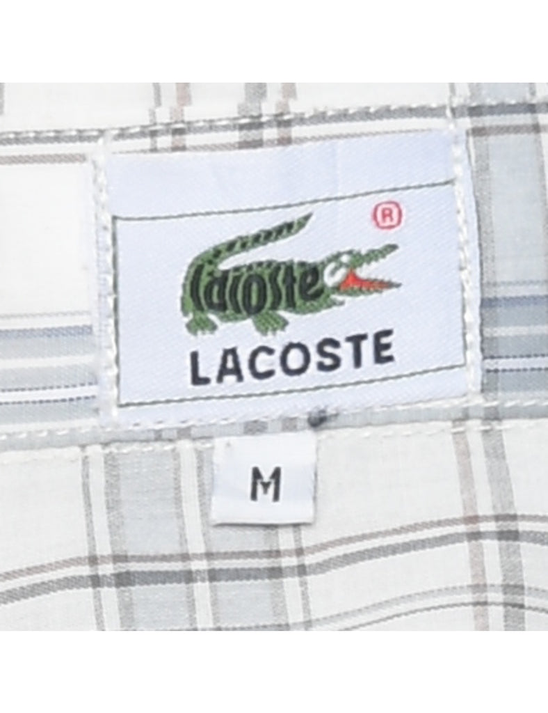 Lacoste Checked Shirt - M