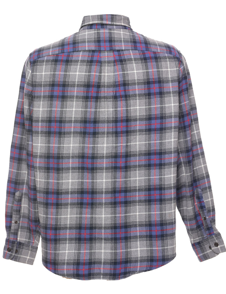Land's End Checked Shirt - M