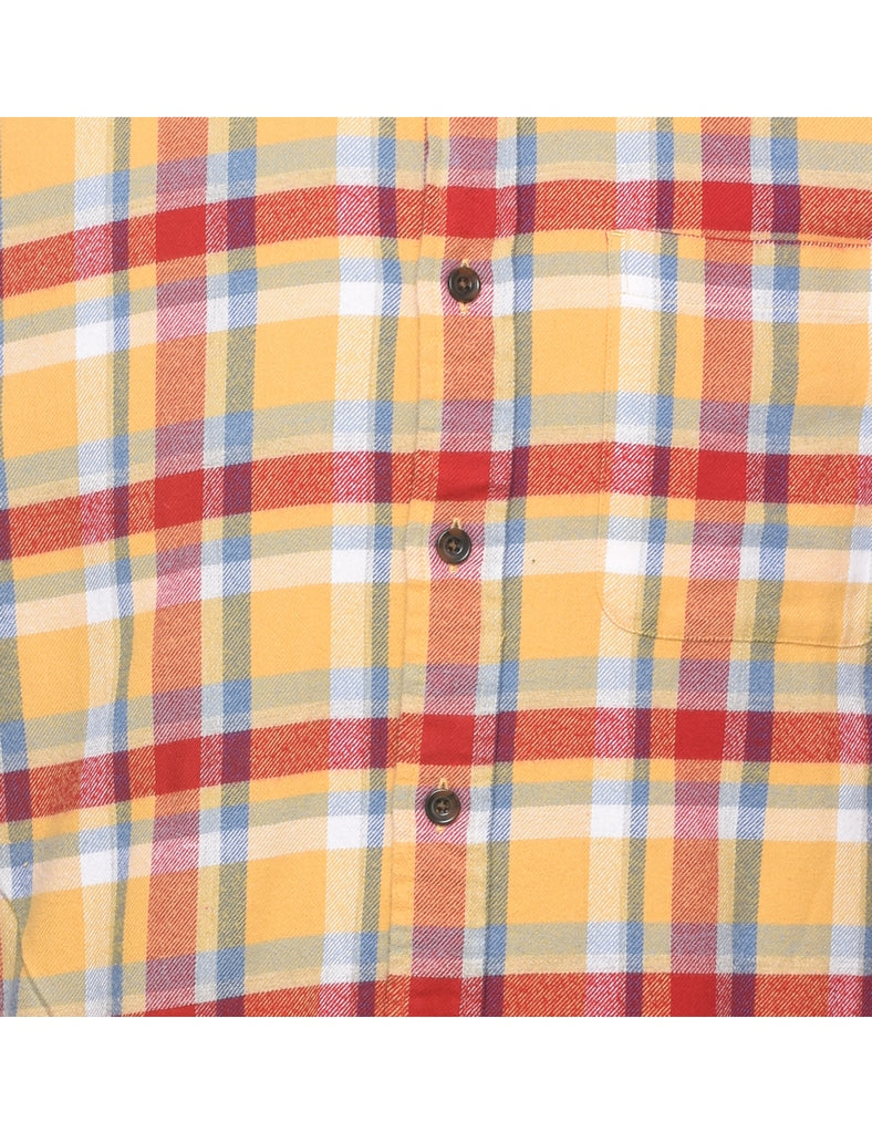Land's End Checked Shirt - M