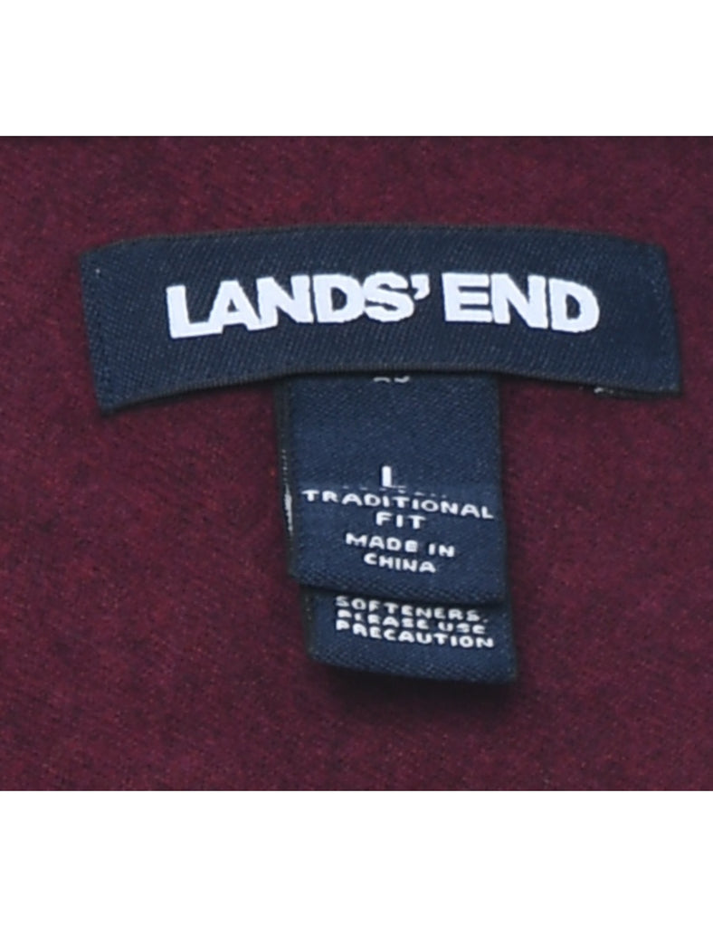 Land's End Flannel Shirt - L