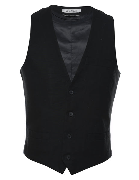 Le Chateau Black Waistcoat M