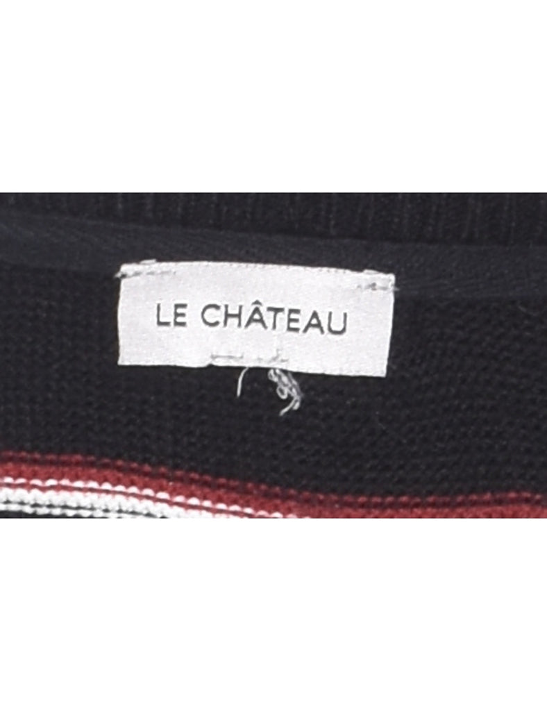 Le Chateau Striped Jumper - XL