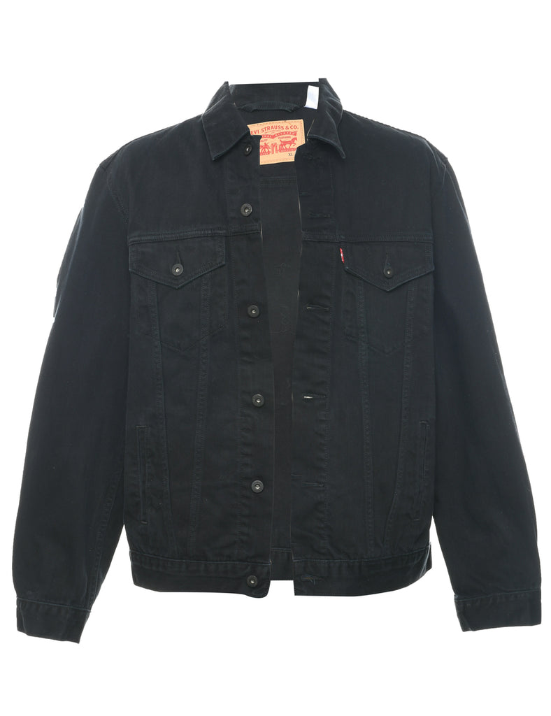 Levi's Black Denim Jacket - XL