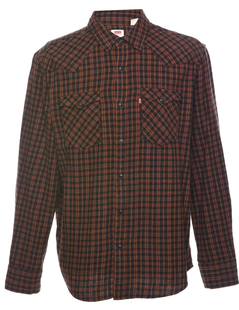 Levi's Checked Shirt - L