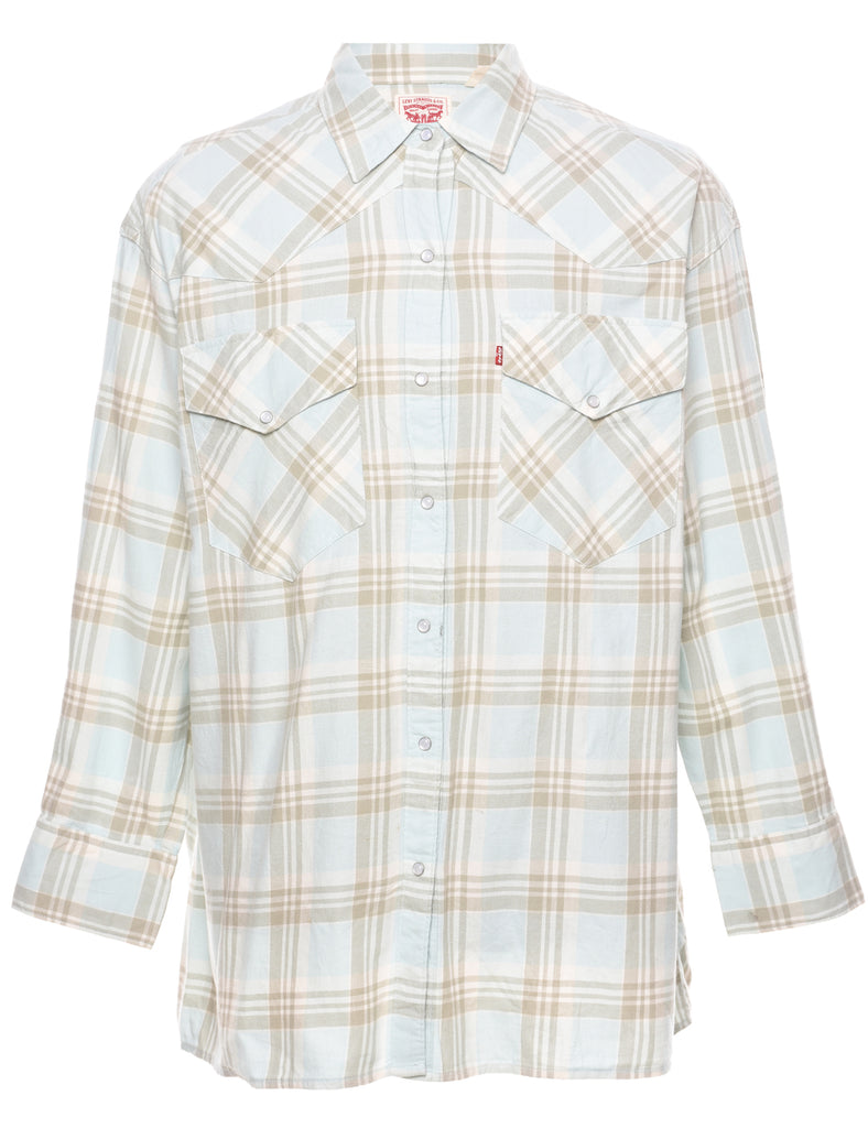 Levi's Checked Shirt - L