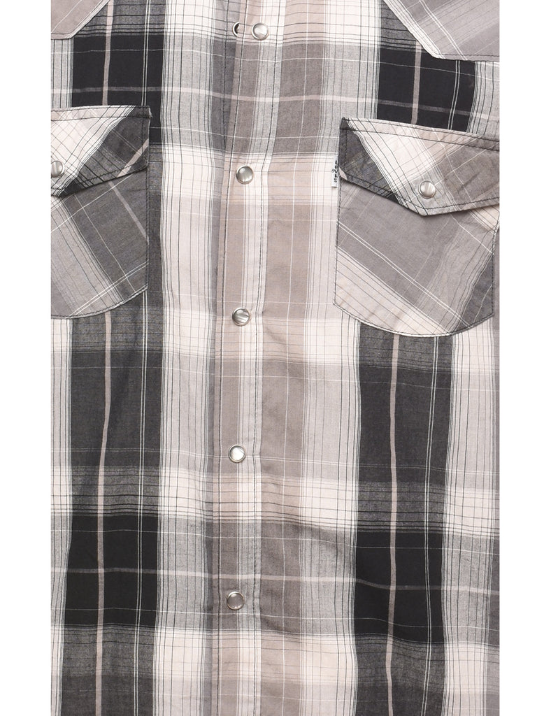 Levi's Checked Western Shirt - M