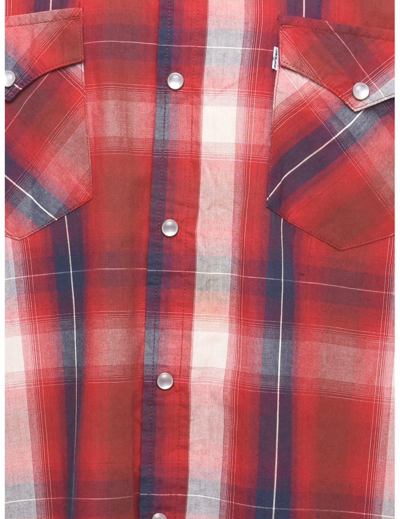 Levi's Checked Western Shirt - L