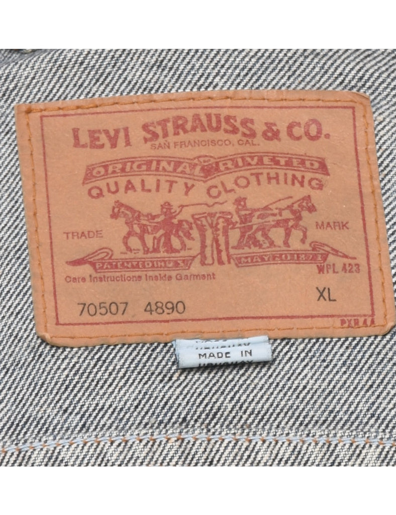 Levi's Dark Wash Denim Jacket - XL