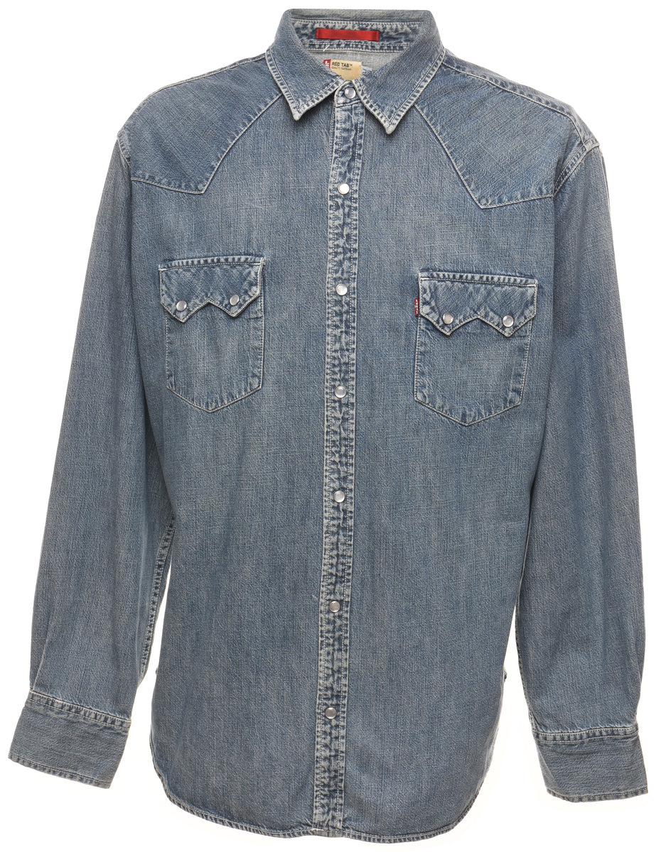 Men s Levi s Levi s Denim Shirt Denim XL Beyond Retro