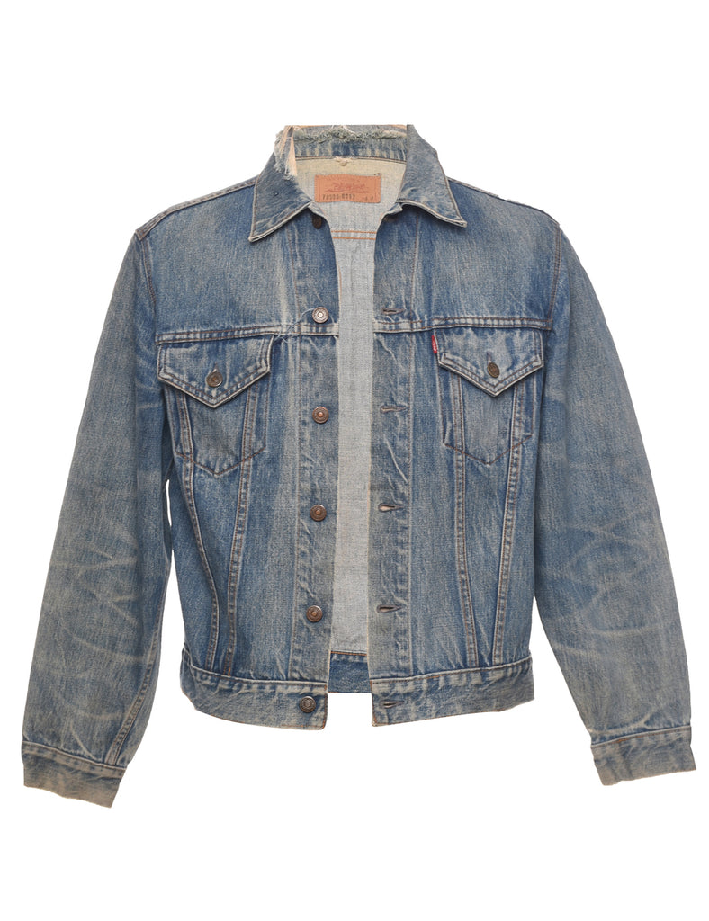 Levi's Distressed Denim Jacket - L