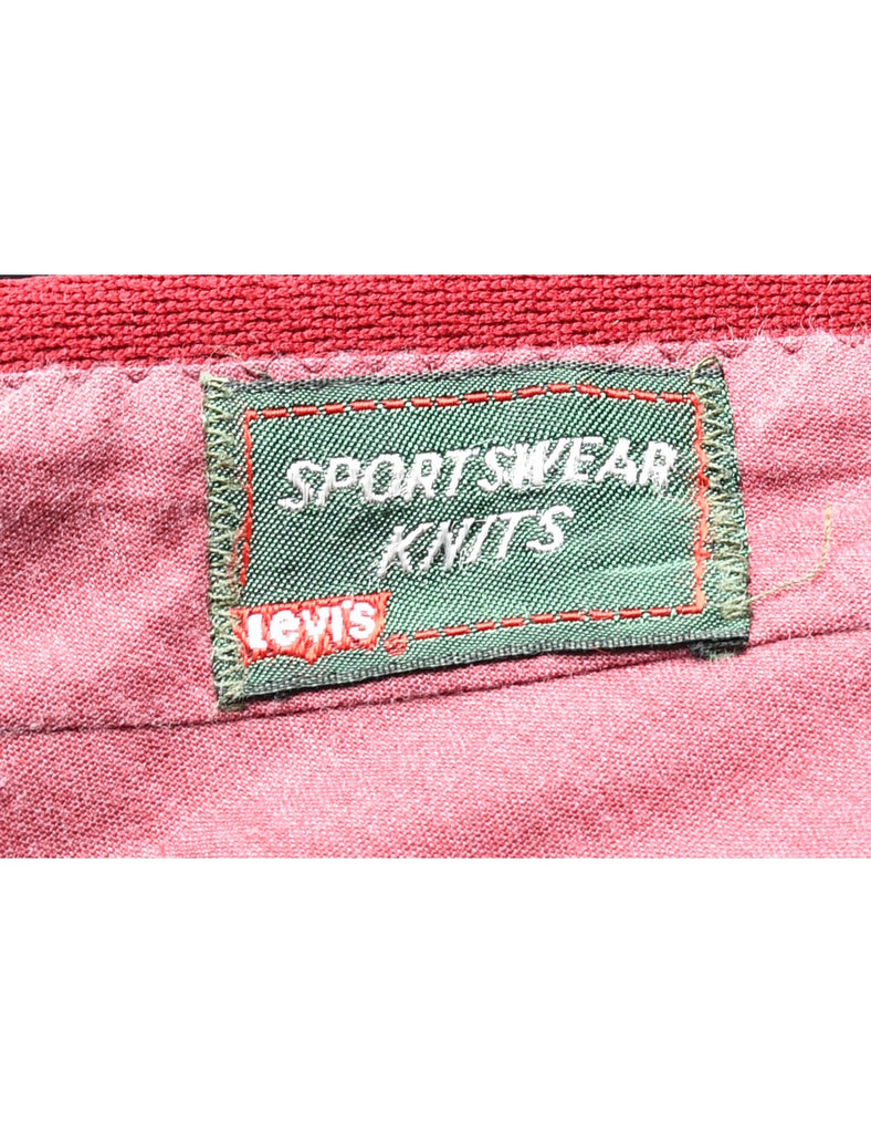 Levi's Maroon Flared Trousers - W36 L29