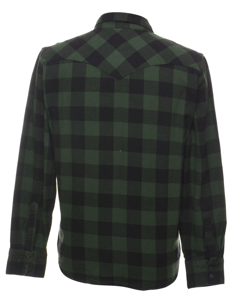Levi's Olive Green Checked Shirt - M