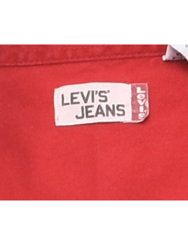 Levi's Red Denim Shirt - L