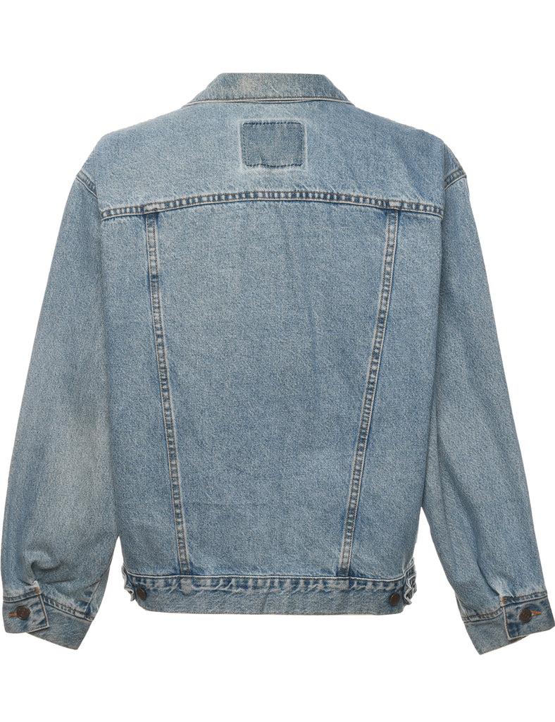 Levi's Stone Wash Badge Detail Denim Jacket - XL