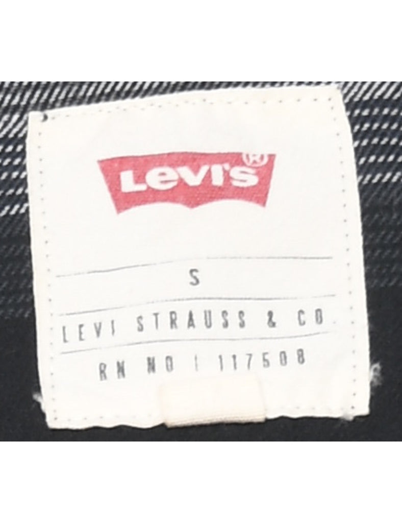 Levi's Striped Black & Grey Shirt - S