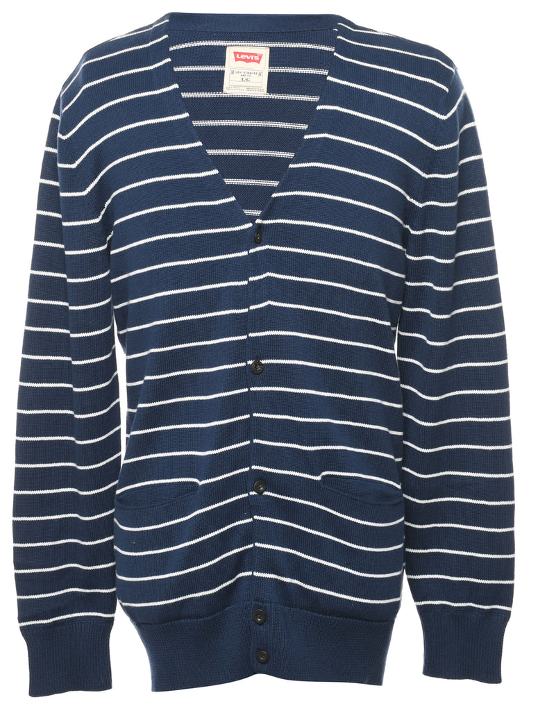 Levi's Striped Cardigan - L