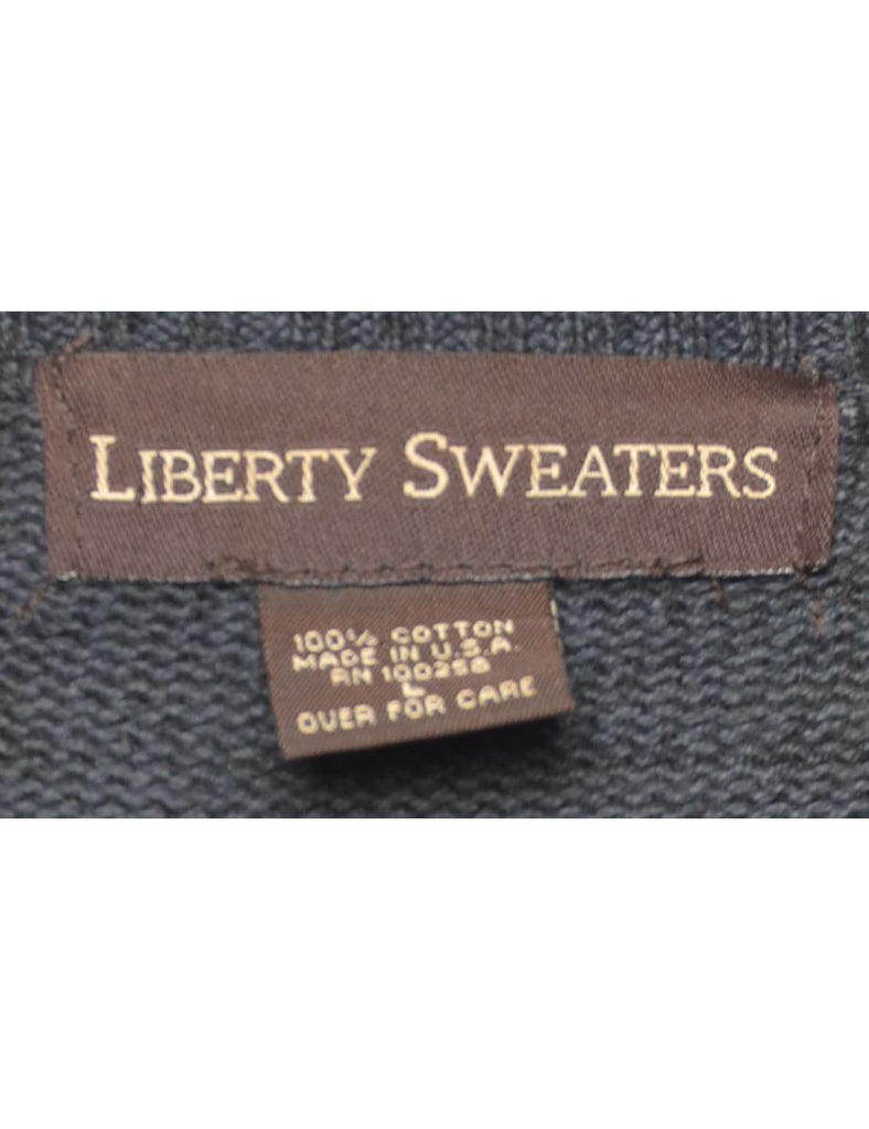 Liberty Harlequin Pattern Jumper - XL