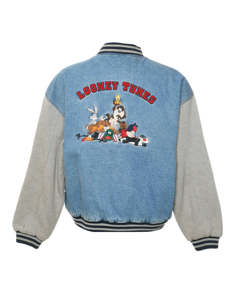 Light Blue Looney Tunes Denim Jacket - XL