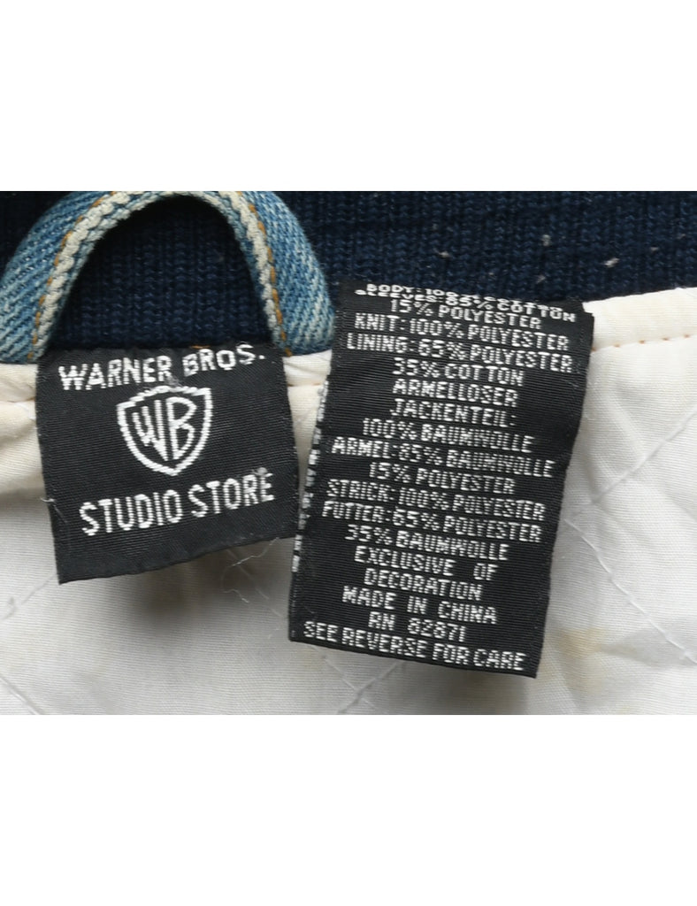 Light Blue Looney Tunes Denim Jacket - XL
