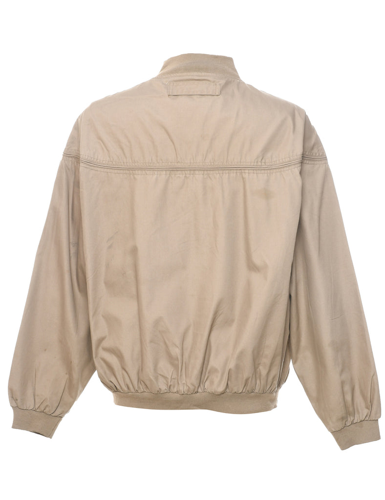 Light Brown Bomber Jacket - XL