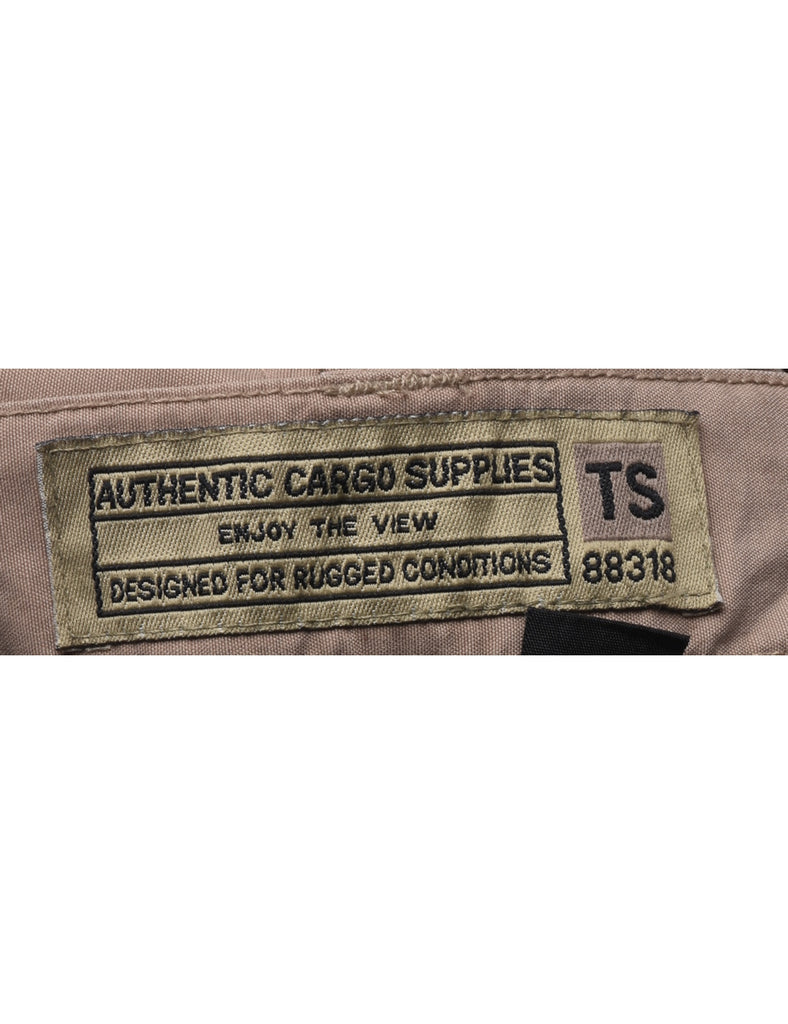 Light Brown Cargo Trousers - W32 L31