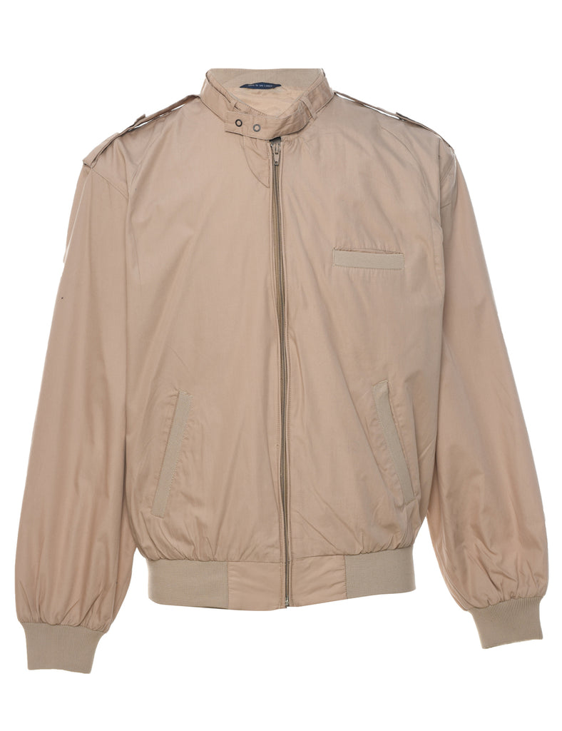 Light Brown Harrington Jacket - L