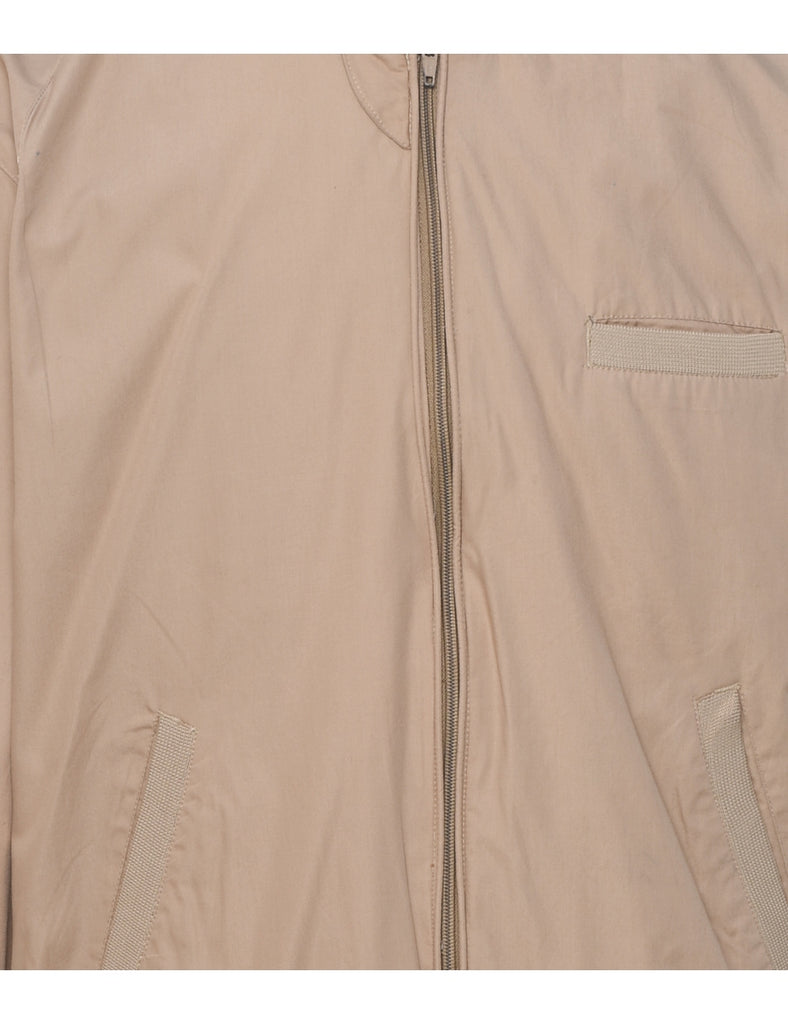 Light Brown Harrington Jacket - L