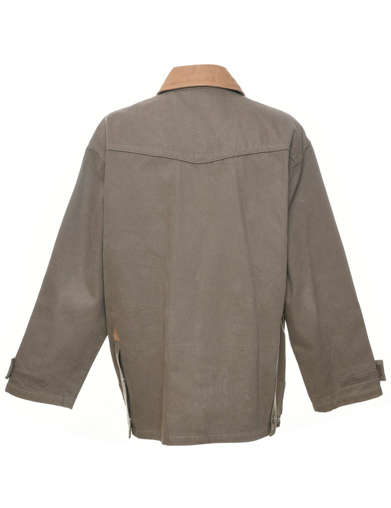 Light Brown Workwear Barn Jacket - XXL