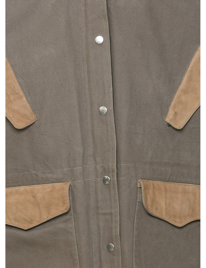 Light Brown Workwear Barn Jacket - XXL