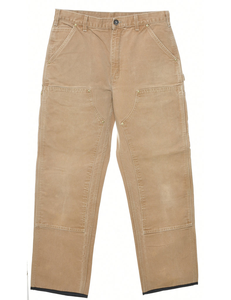 Light Brown Workwear Trousers - W32 L29