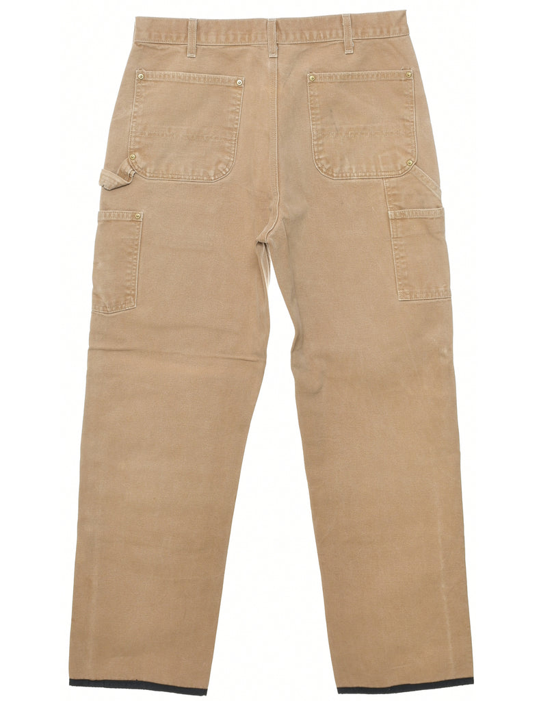 Light Brown Workwear Trousers - W32 L29