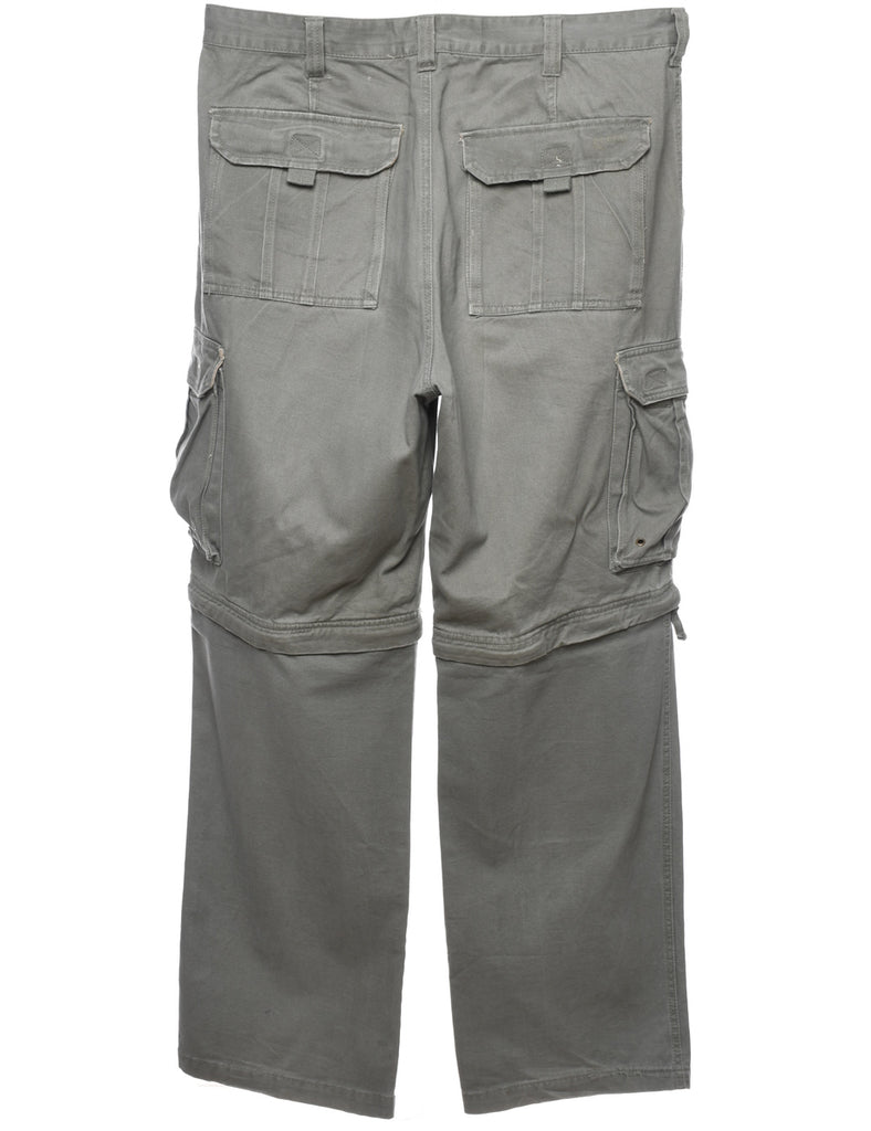 Light Green Y2K Cargo Trousers - W33 L32