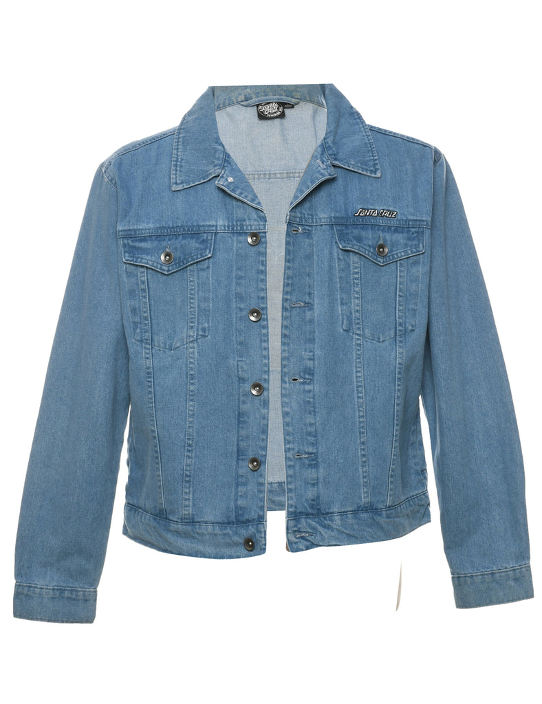 Light Wash Denim Jacket - L