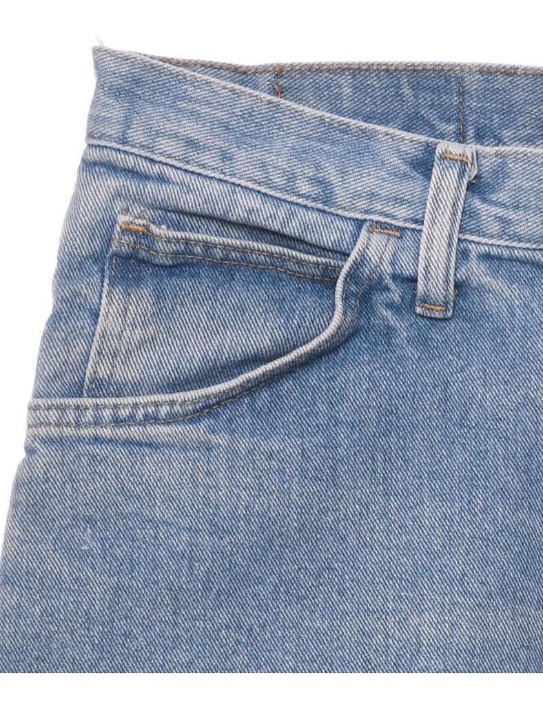 Light Wash Denim Shorts - W32 L9