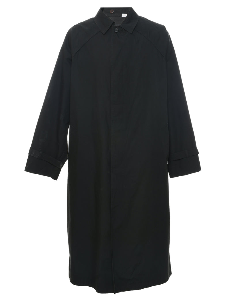 London Fog Black Trench Coat - XXL