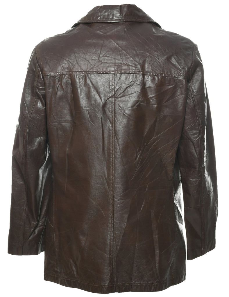 London Fog Leather Jacket - L