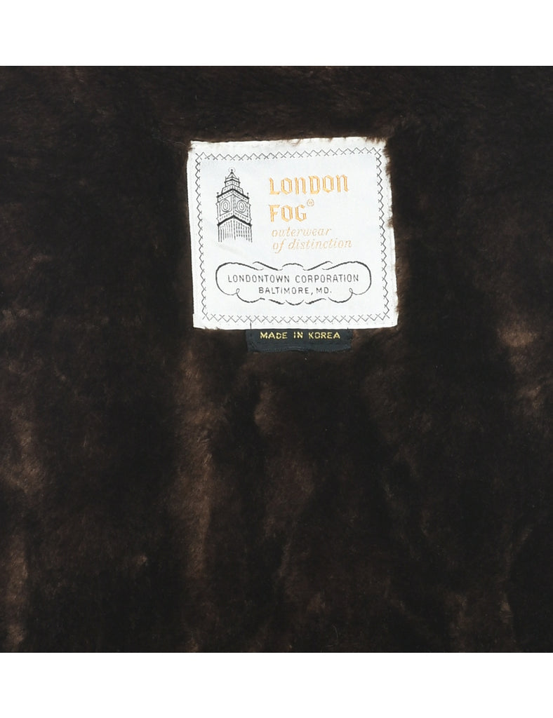 London Fog Leather Jacket - L