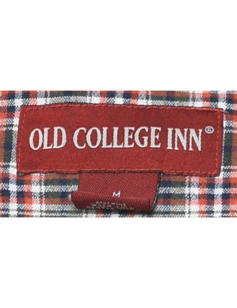 Long Sleeved Checked Shirt - M