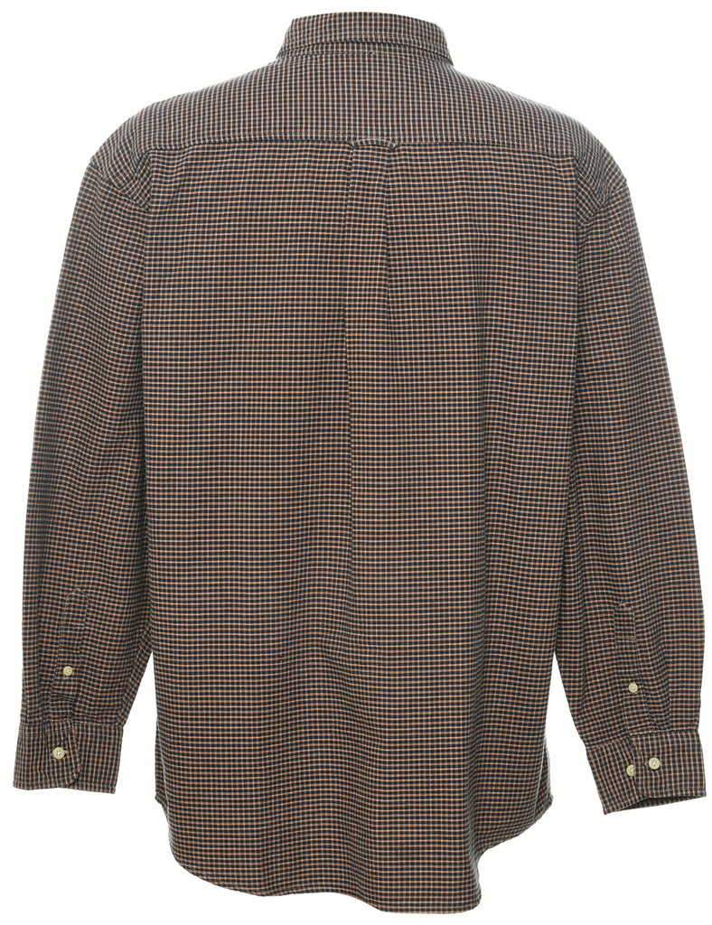 Long Sleeved Denim Shirt - L